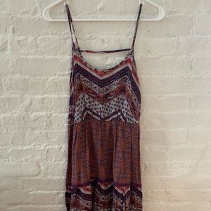 Mossimo Purple Spaghetti Strap Sundress